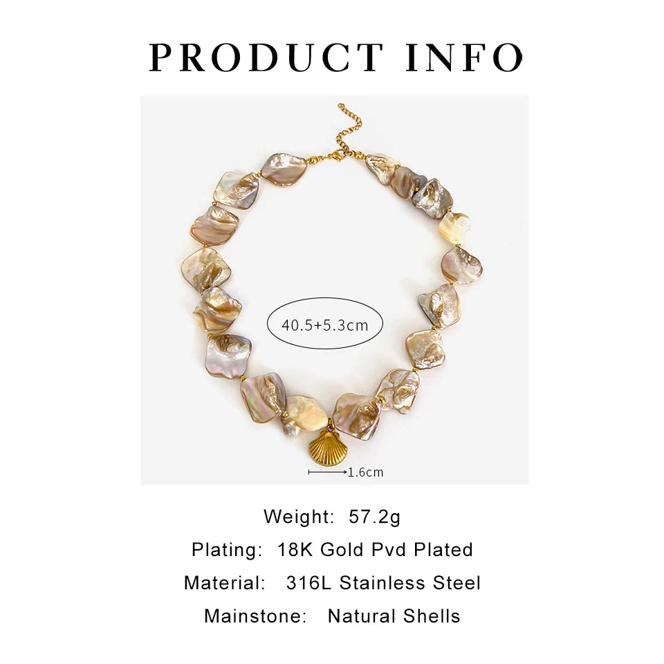 Shell Choker Necklace