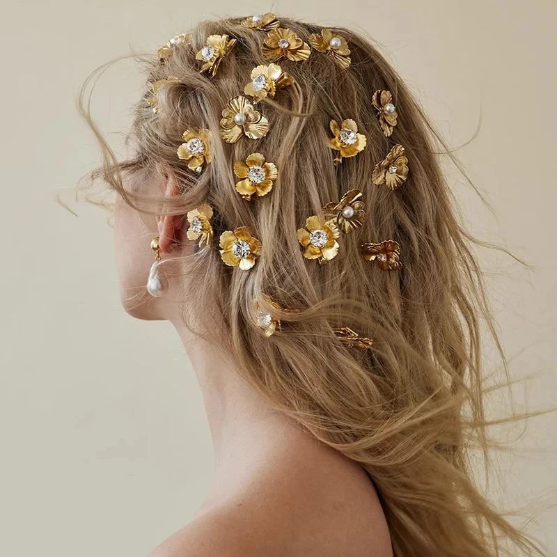 Flower Hair Clips