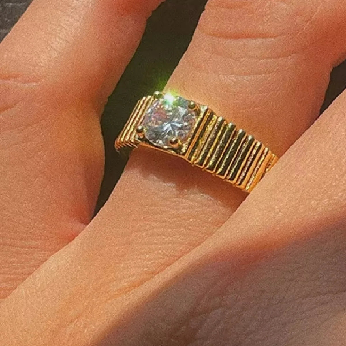 Vintage Zircon Ring