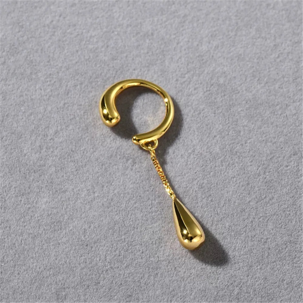 Drop Pendant Ear Cuff