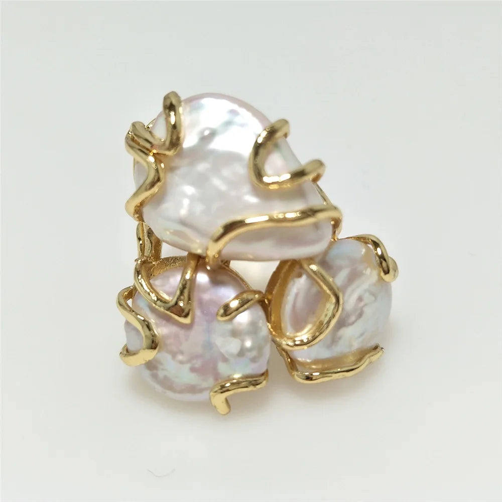 Natural Pearl Ring