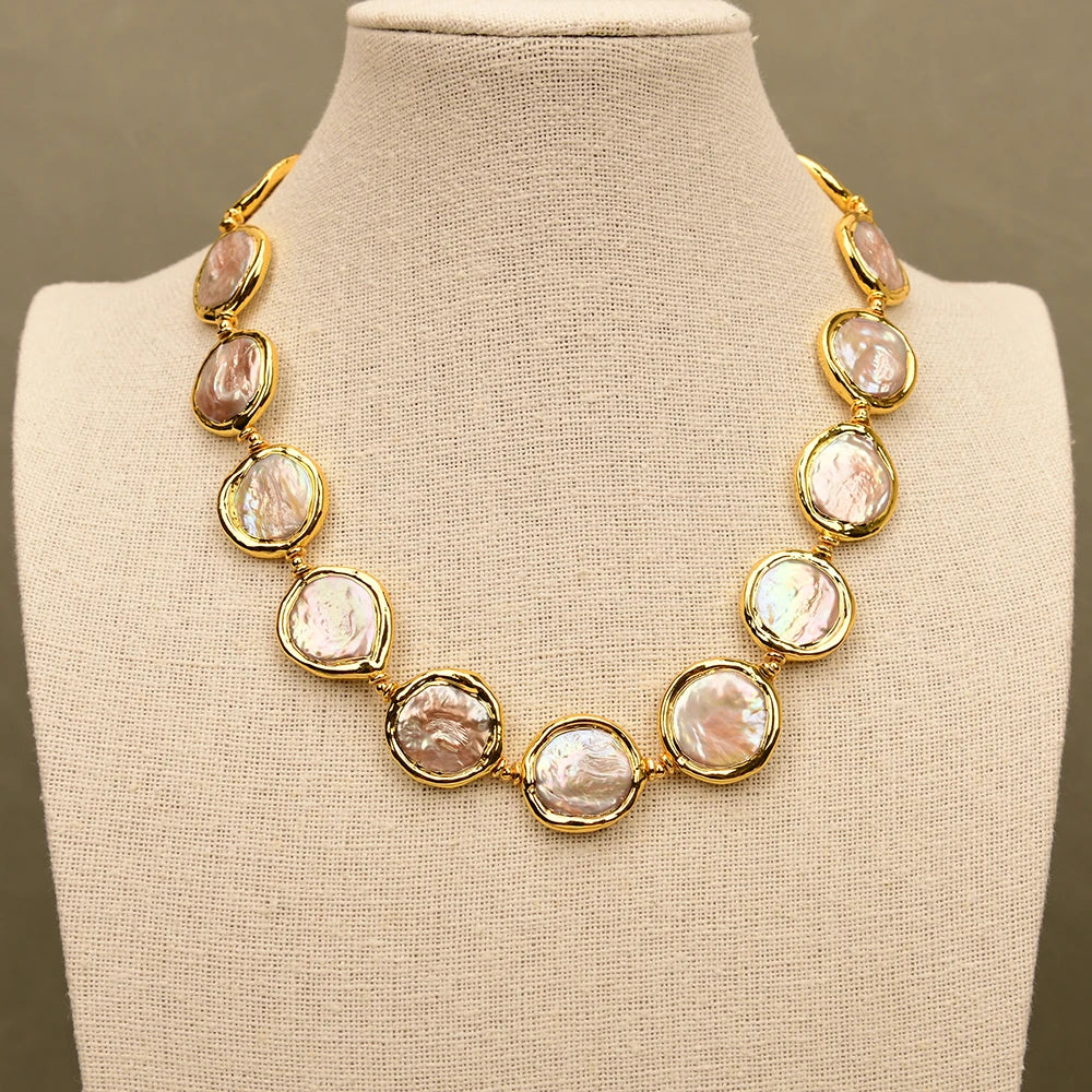 Pearl 18k Gold Necklace
