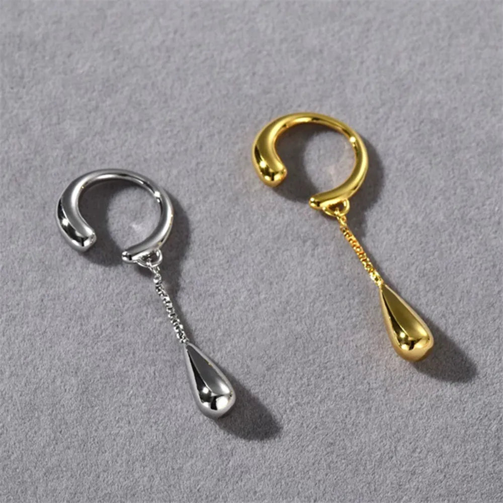 Drop Pendant Ear Cuff