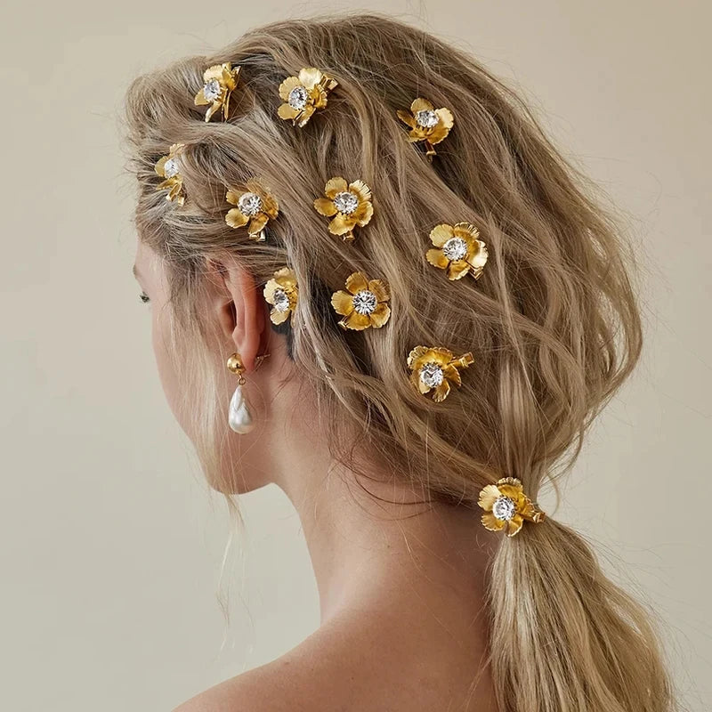 Flower Hair Clips