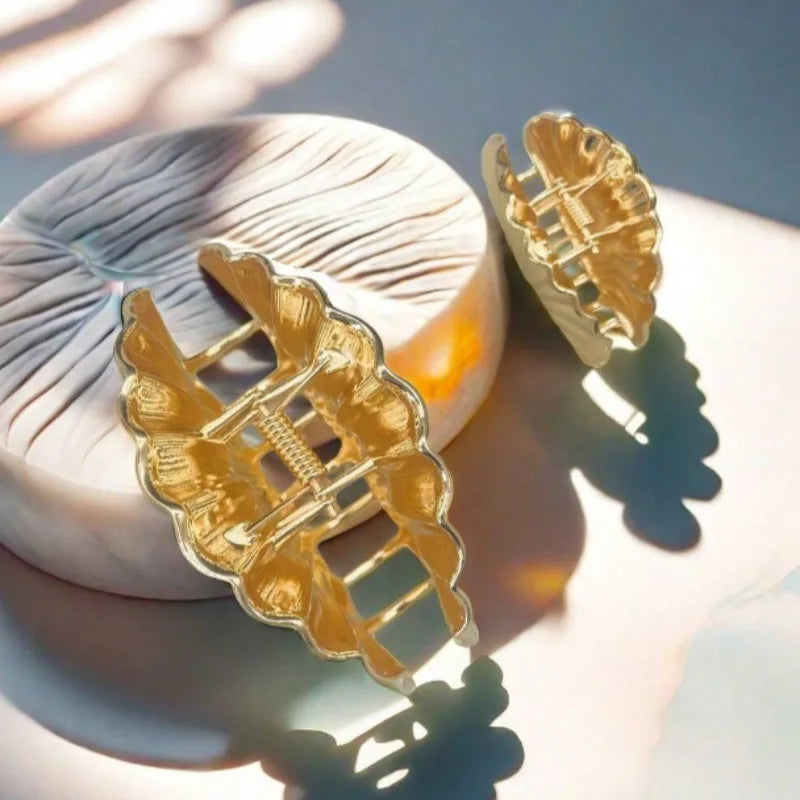Shell Hair Clips