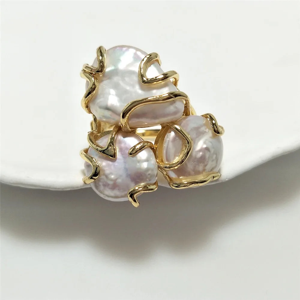 Natural Pearl Ring
