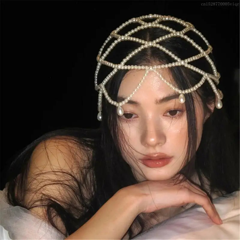 Pearl Weave Headpiece