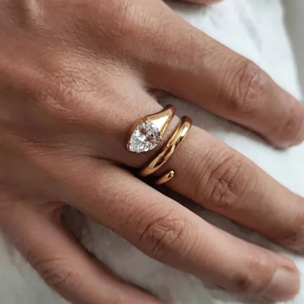 Vintage Snake Ring