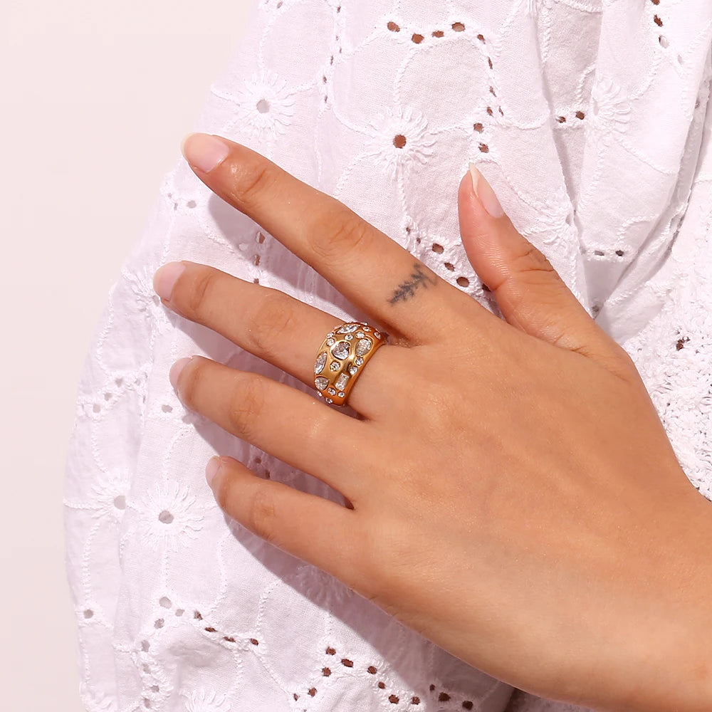 Gold Heart Ring