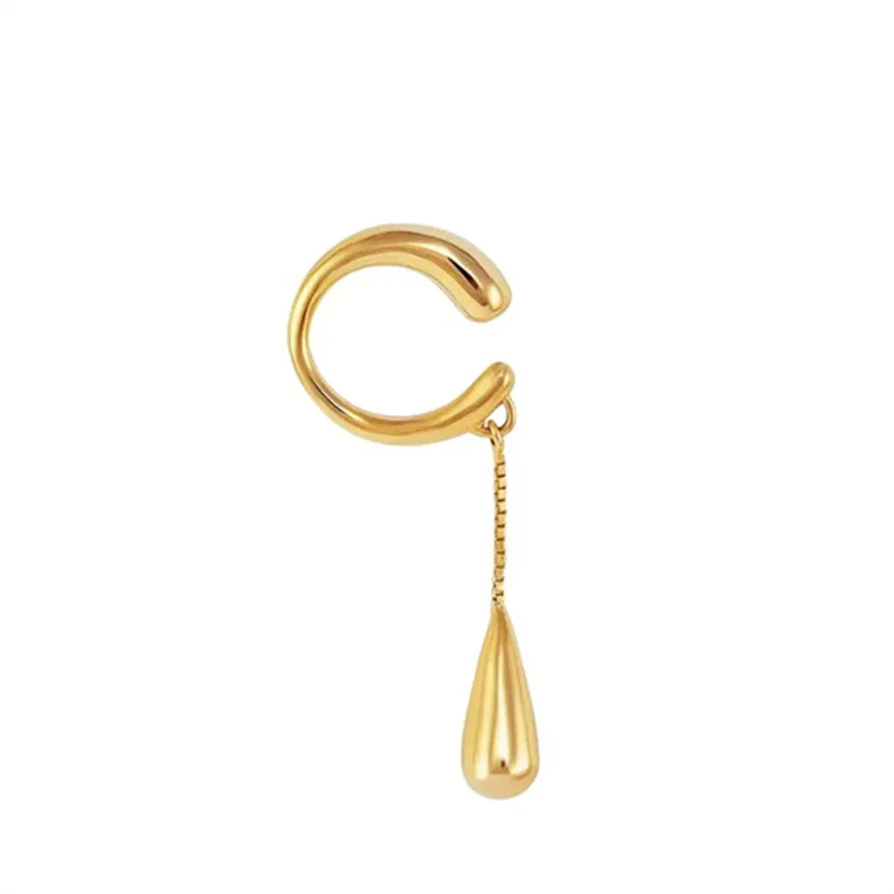 Drop Pendant Ear Cuff