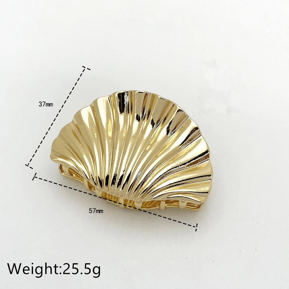 Shell Hair Clips