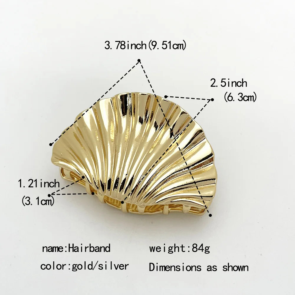 Shell Hair Clips