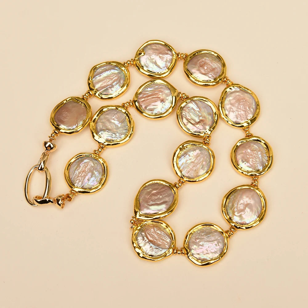 Pearl 18k Gold Necklace