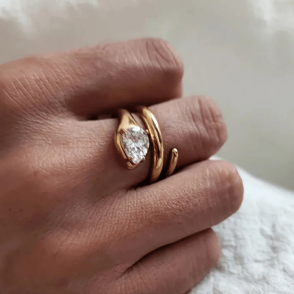 Vintage Snake Ring