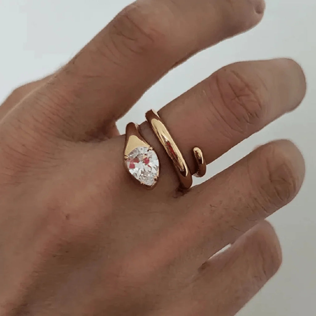 Vintage Snake Ring